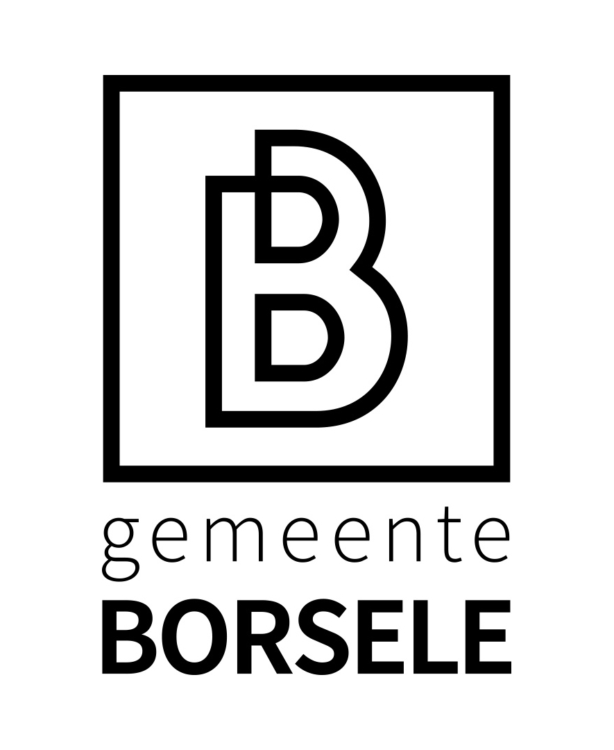 Gemeente Borsele Logo beeldmerk zwart